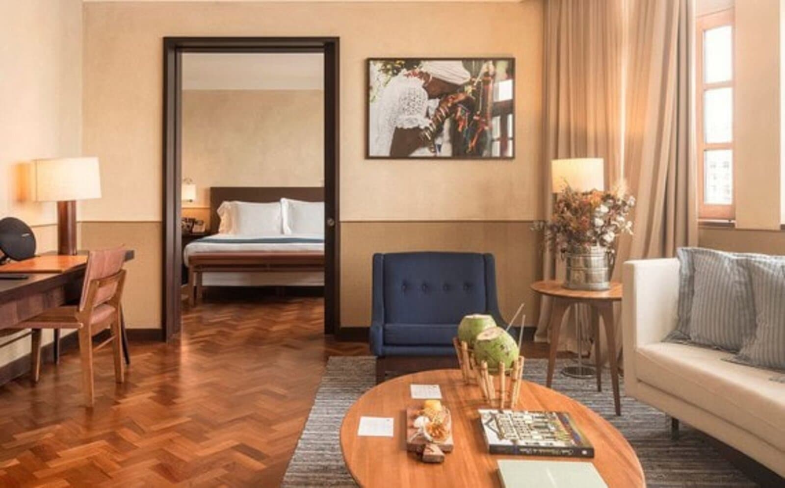 Fasano Salvador — warmly appointed guest suite